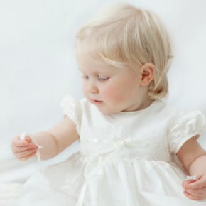 Violet Christening Gown