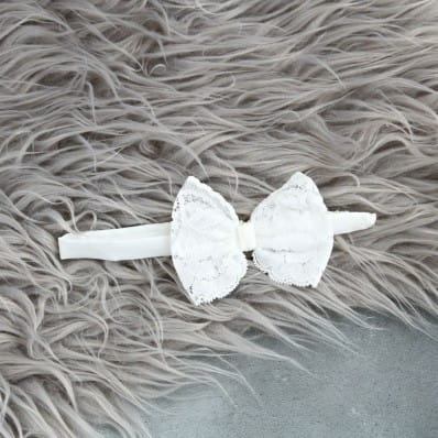 Christening headband