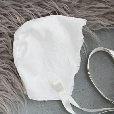 Holly Christening bonnet