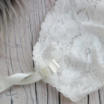 Holly Christening bonnet