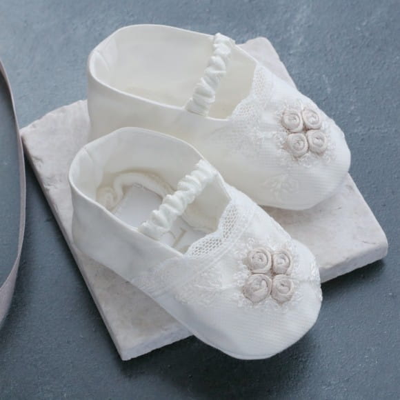 lace booties baby