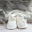 Mila Silk and lace Christening booties