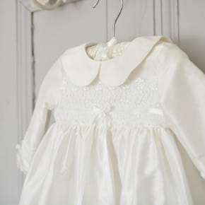 Isla Long Sleeved Christening Gown