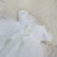 ivory silk christening dress