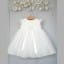 Luisa silk lace and tulle Christening dress