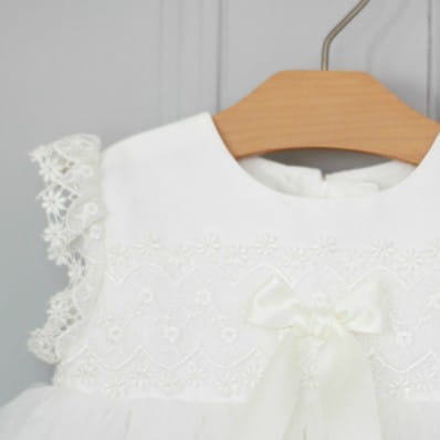 baby girls christening outfit