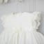 Scarlett Silk and lace christening dress