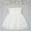 baptism dress with Silk and lace by Adore Baby