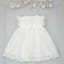 baptism dress with Silk and lace by Adore Baby