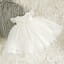 Silk lace and tulle Christening dress