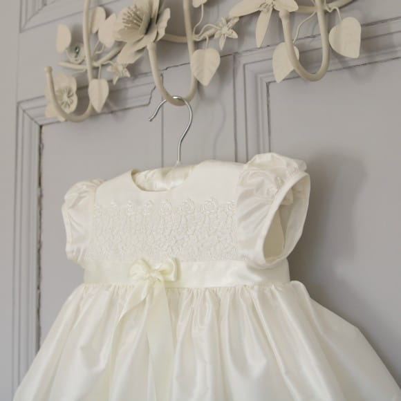 simple baptism gown