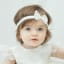 Christening Headband with Bow