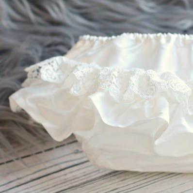 silk frilly knickers