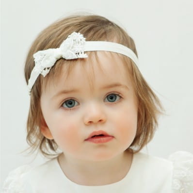 Christening headband
