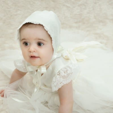 Christening bonnet