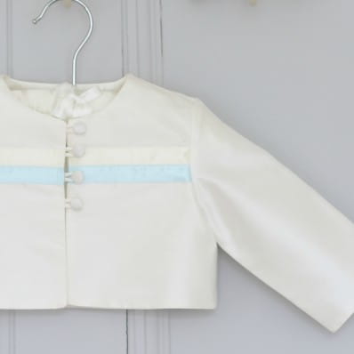 Harry Silk Christening jacket