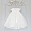 Evelyn silk and tulle Christening dress