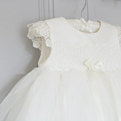 Silk Christening dress