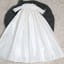 3/4 sleeve christening gown
