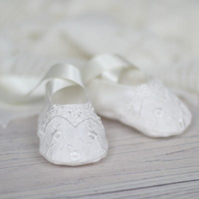 christening booties