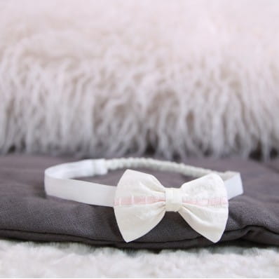Evie Christening Headband