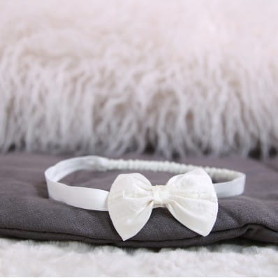 Evie Christening Headband