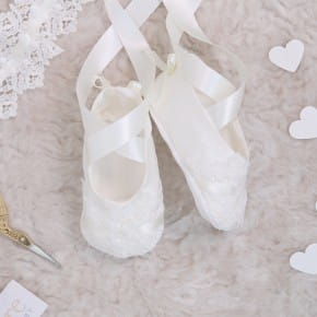 Kara Christening Booties