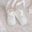 Holly Christening booties