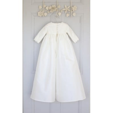 Long Sleeved Christening Gown