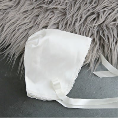 Clara Christening Bonnet