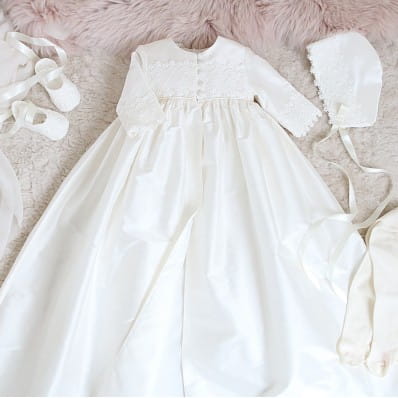 Lara Christening Gown Coat