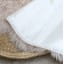 Lace hem detail