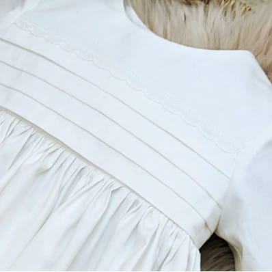 Cotton baptism gown