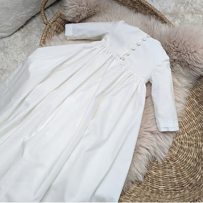 Cotton Christening Gown