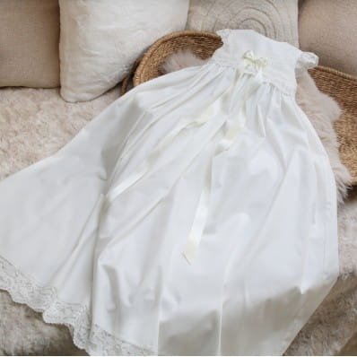 Cotton baptism gown