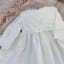 Rose Long Sleeved Christening Gown