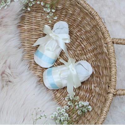 Harry Christening Booties
