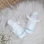 Jack silk Christening booties