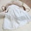 Echo silk baptism gown by Adore Baby - lace sash