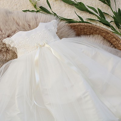 Full length Christening gown - Evelyn