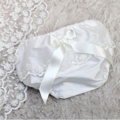 Nappy Cover Example - From Wedding Dress