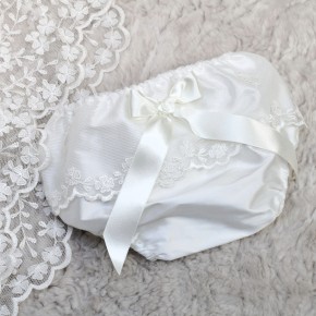 Bloomers/Nappy Cover - From Wedding Dress