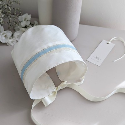 Boys Christening Bonnet by Adore Baby - James