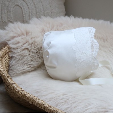 Scarlett Christening Bonnet