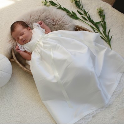 Scarlett Christening gown on baby