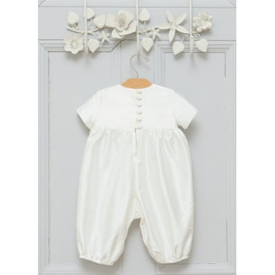 Harry Christening Romper Back detail