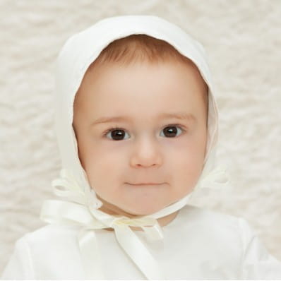 Traditional Christening Bonnet