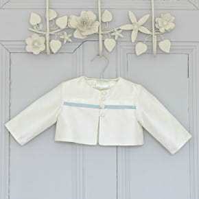 Echo Silk Christening Jacket