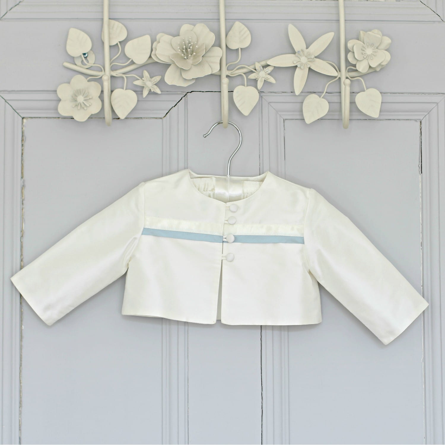 Adore Baby Silk Christening Jacket for your baby boy