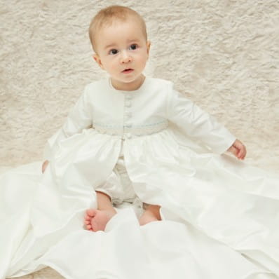 christening gown coat